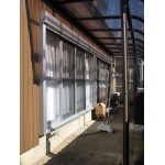 ペアガラスにしたので、断熱性がよくなりました。