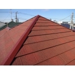 千葉県市川市　直貼り凍害補修とパミール屋根材をカバー工法 