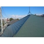 東京都江戸川区　遮熱塗料で屋根への蓄熱を抑制