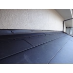 千葉県柏市 モルタル外壁補修と塗装 一部フルベスト屋根はカバー