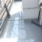 陸屋根の防水塗装