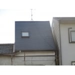 屋根塗装工事　遮熱塗料を使用しました。