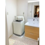 洗濯スペースが広くなって使いやすい洗面所