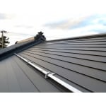 耐久性の高いガルバリウム鋼板の屋根