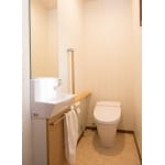 どの部屋からもアクセスしやすいトイレの配置。