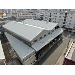 都島区　リファインルーフ650　屋根88折半　屋根カバー工事