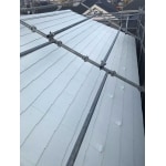 屋根は遮熱塗料にて夏の日差し対策