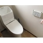 レバー式トイレからリモコン式トイレ取替工事