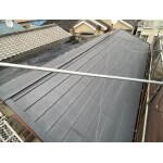 京都府城陽市　瓦屋根からスマートメタル葺き工事