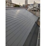 高耐久のフッ素塗料採用。屋根塗装