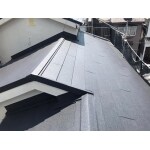大阪府堺市中区　屋根葺き替え工事　スーパーガルテクト