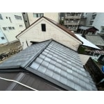 大阪市中央区　ルーガ雅へ屋根葺き替え工事