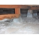 床下の湿気対策・特殊防湿施工