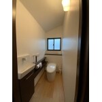 横浜市　戸建住宅　和室を洋室に、トイレリフォーム：２階トイレ