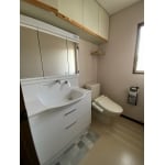 横浜市　戸建住宅　TOTOオクターブスリムで洗面リフォーム：2階