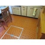 キッチン床の補修工事