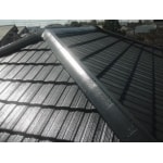 セメント瓦の屋根を遮熱塗料で屋根塗装（太陽光面除く）