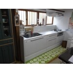 タカラのキッチンで収納たっぷり、広々としたお料理スペース
