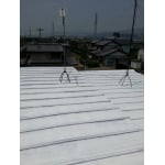 屋根瓦棒塗装工事
