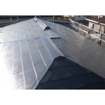 スレート屋根　塗膜がよみがえり艶のある仕上がりに！