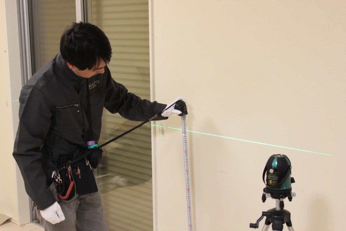 ホームインスペクションの様子