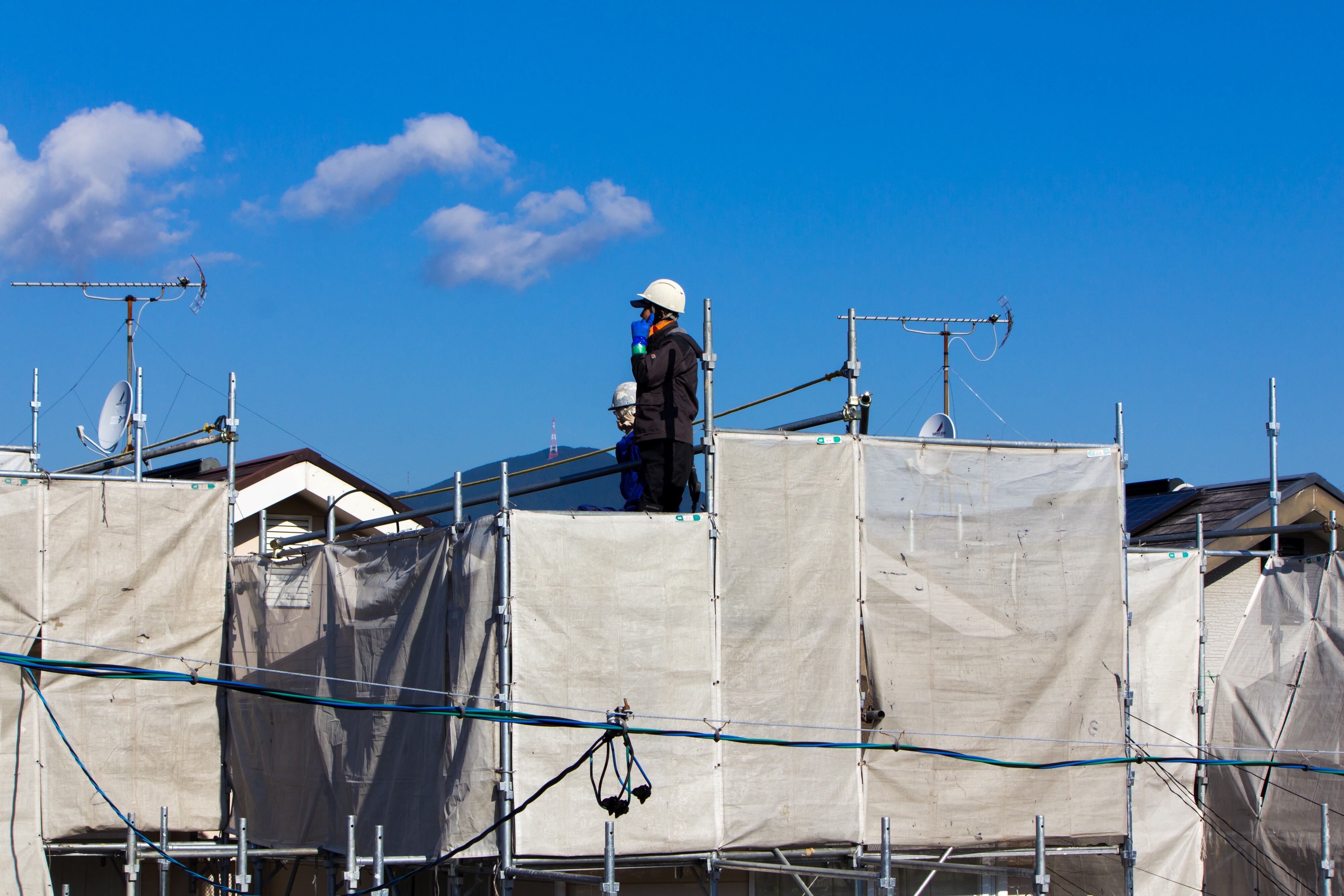 屋根塗装の施工手順