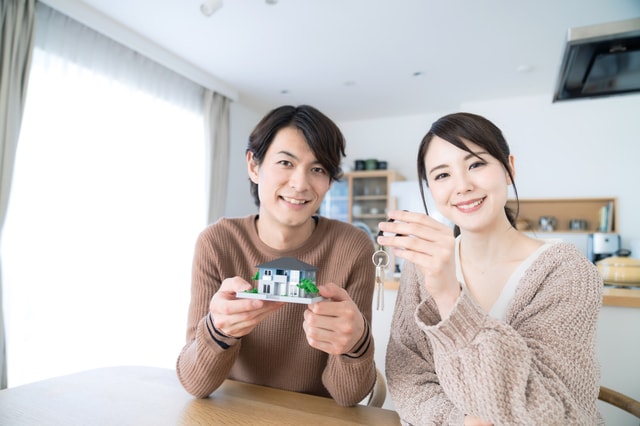 快適な住まいを手に入れて幸せな夫婦