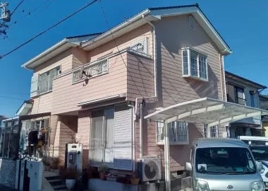 外壁塗装前の外観