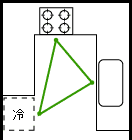 U型のワークトライアングル