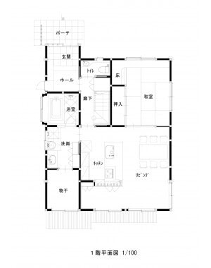 建て替え後の間取り