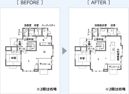 BEFORE AFTER